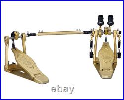 Tama Iron Cobra 600 Duo Glide Double Pedal Gold Used