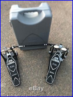 Tama Iron Cobra DOUBLE BASS Bass Drum Pedal with CASE EXCELLENT
