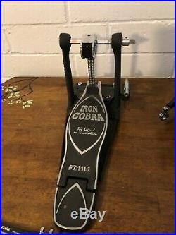 Tama Iron Cobra Double Bass Drum Pedal Excellent Condition Professional