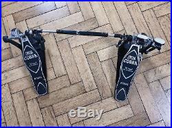 Tama Iron Cobra Double Bass Drum Pedal Twin Chain with Hard Case