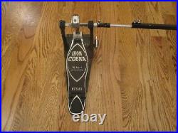 Tama Iron Cobra Double Drum Pedals, Dual Chain Drive, Tool, Carry Case Clean