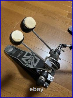Tama Iron Cobra Double Kick Pedal with Case, Some Damage
