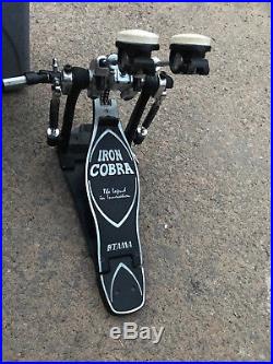 Tama Iron Cobra POWER GLIDE DOUBLE BASS Bass Drum Pedal with CASE