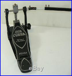 Tama Iron Cobra Power Glide Double Bass Drum Kick Pedals Dual Chain Drive
