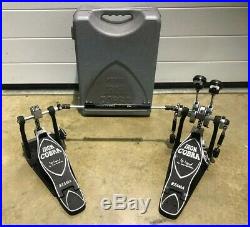 Tama Iron Cobra Power Glide Double Bass Drum Pedal Drum Hardware c/w Case #PD102