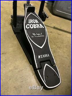 Tama Iron Cobra Power Glide Double Bass Drum Pedal Drum Hardware c/w Case #PD102