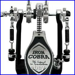 Tama Iron Cobra Power Glide Double Bass Drum Pedals With Free Hard Shell Case
