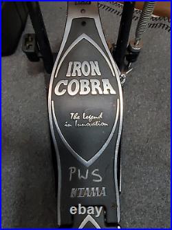 Tama Iron Cobra Power Glide Single Pedal, Dual Chain, Single Beater With Hardcase