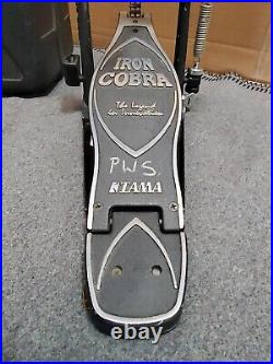 Tama Iron Cobra Power Glide Single Pedal, Dual Chain, Single Beater With Hardcase
