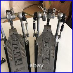 Tama Iron Cobra Twin Drum Pedal Double Chain Drive with Carry Bag Used