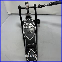 Tama Iron Cobra p900 Double Bass Kick Drum Pedal w Plastic Hardshell Case