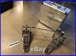 Tama Limited Edition CHROME Iron Cobra Double Bass Drum Pedal case #XR7