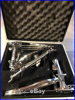 Tama Limited Edition CHROME Iron Cobra Double Bass Drum Pedal case #XR7