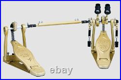 Tama Limited HP600DTWG Iron Cobra 600 Double Pedal, Satin Gold