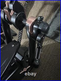 Tama Speed Cobra 910 Double Pedal Black And Copper Limited Edition With Case