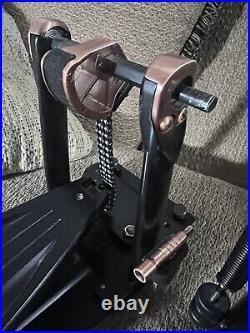 Tama Speed Cobra 910 Double Pedal Black And Copper Limited Edition With Case