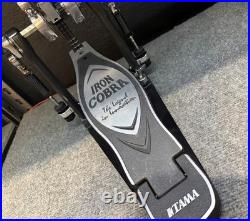 Tama Used Lefty Iron Cobra Power Glide Double Bass Pedal with Case