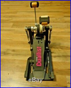 The Duallist Double Drum Pedal Excellent condition Tested an working Bass Pedal