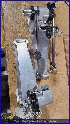 Trick Drums P1VBFLM2 Pro1V Bigfoot Low Mass Double Bass Drum Pedal G2U