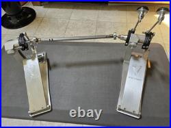 Trick Drums Pro1-V BigFoot Low-Mass Direct Drive Double Bass Drum Pedal Trick Drums Pro1-V BigFoot Low-Mass Direct Drive Double Bass Drum Pedal