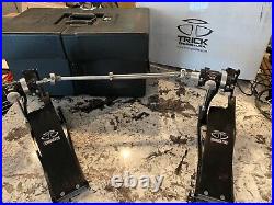 Trick double bass kick pedal and new case drums
