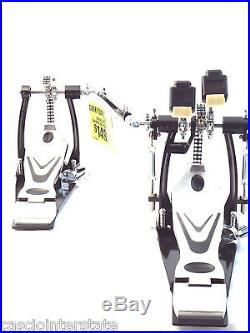 Union Double Bass Drum Pedal DDPD-669 700 Chain Drive with Bag Fast Ship
