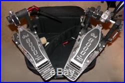 Used DW 8000 Double Bass Drum Pedal & Case