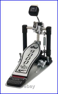 Used DW 9000 Double Chain Drive Extended Footboard Single Pedal DWCP9000XF