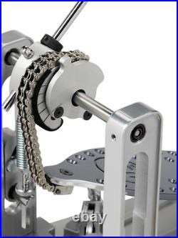Used DW MFG Machined Drive Double Chain Drive Single Bass Drum Pedal DWCPMCD
