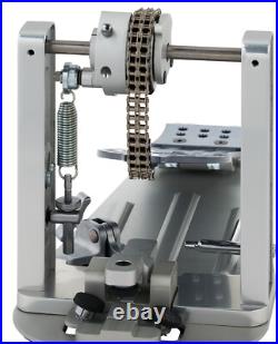 Used DW MFG Machined Drive Double Chain Drive Single Bass Drum Pedal DWCPMCD