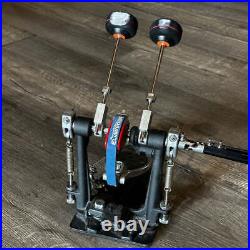 Used Pearl Eliminator Redline Double Bass Drum Pedal Belt Drive Very Good-DCP