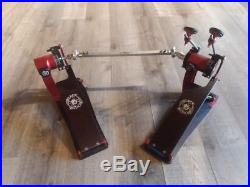 Used Trick Pro 1V Bigfoot Double Bass Drum Pedal Black Widow