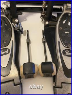 VTG PEARL P-2002C Black POWER SHIFTER DOUBLE BASS PEDAL CHAIN DRIVE N Case