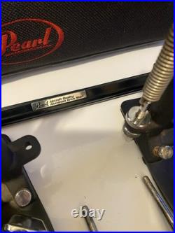 VTG PEARL P-2002C Black POWER SHIFTER DOUBLE BASS PEDAL CHAIN DRIVE N Case