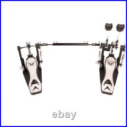 Versatile Double Drum Pedal with Adjustable Hammer and Secure Grip Stability Versatile Double Drum Pedal with Adjustable Hammer and Secure Grip Stability