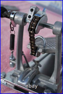 Vintage 1980s Tama Japan Double Kick Bass Drum Pedal Complete