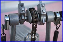 Vintage 1980s Tama Japan Double Kick Bass Drum Pedal Complete