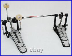 Vintage Ludwig Double Bass Drum Kick Pedal Taiwan Chain Drive