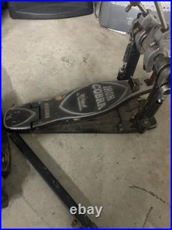 Vintage Tama Iron Cobra Double Bass Drum Pedal P900 Double Chain L@@K