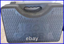 Vintage Tama Iron Cobra Single Bass Drum Pedal Black Plate Double Chain Drive