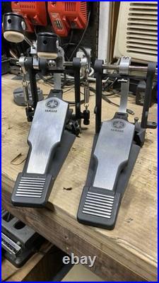 Yamaha DFP-9500C Double Foot Pedal Double Chain Drive Case Included. READ