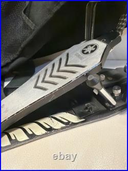 Yamaha Flying Dragon Chain Drive Single Bass Drum Pedal Slight Bend Base Plate