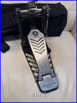 Yamaha Flying Dragon Chain Drive Single Bass Drum Pedal Slight Bend Base Plate