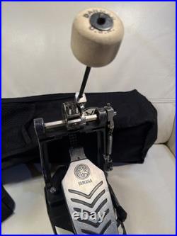 Yamaha Flying Dragon Chain Drive Single Bass Drum Pedal Slight Bend Base Plate