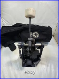 Yamaha Flying Dragon Chain Drive Single Bass Drum Pedal Slight Bend Base Plate