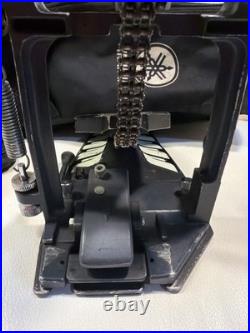 Yamaha Flying Dragon Chain Drive Single Bass Drum Pedal Slight Bend Base Plate